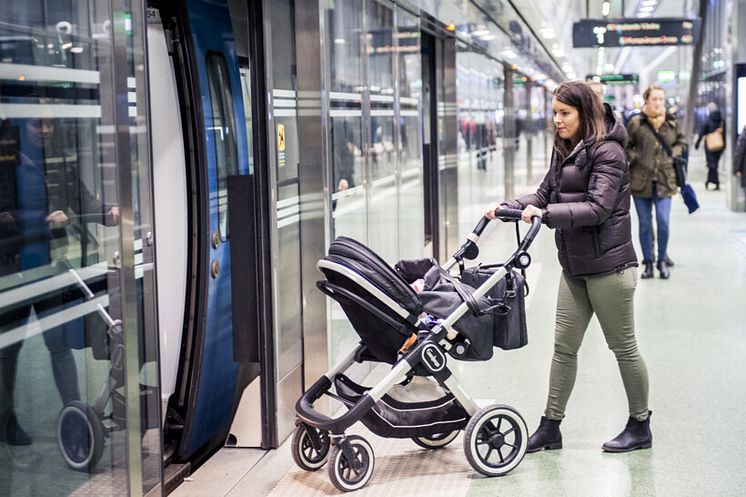 Barnvagn på pendeln 2x3