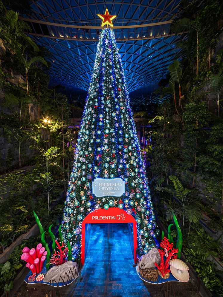 Prudential Singapore Jewel Christmas Tree