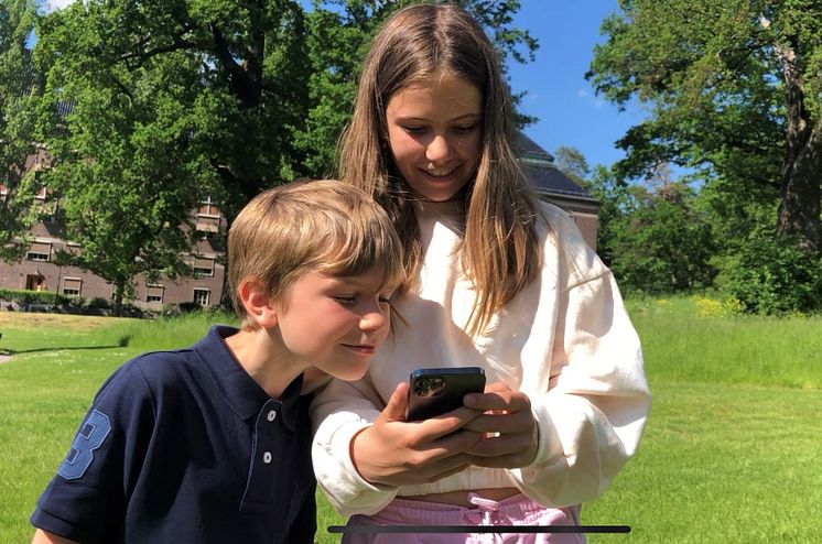 Mysteriet i parken - Barn med app