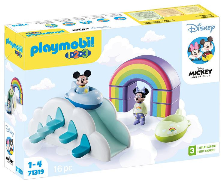 1.2.3 & Disney Mickys & Minnies Wolkenhaus (71319) von PLAYMOBIL