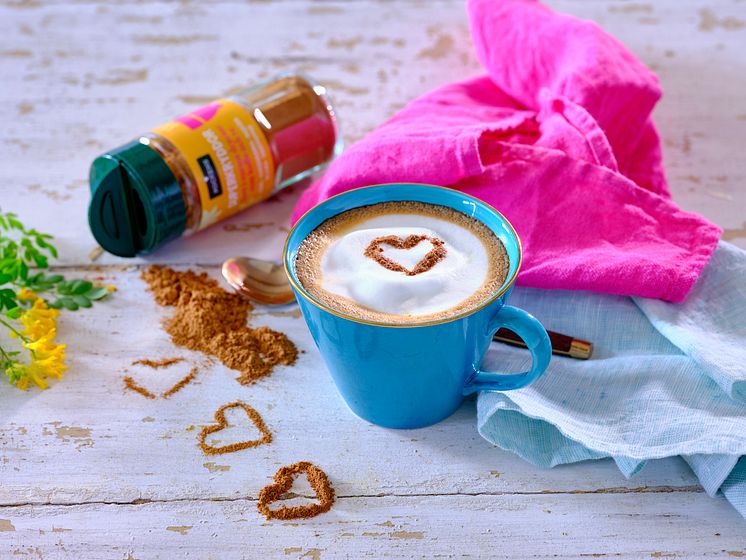 Kaffe latte med Superkryddor