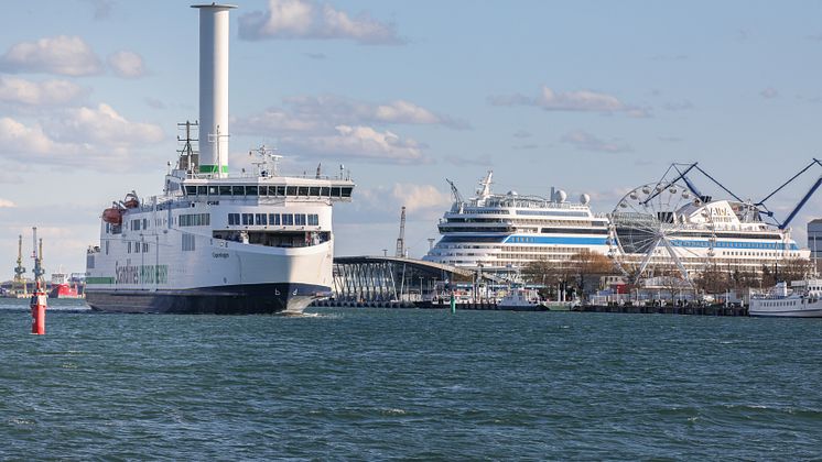 M/V Copenhagen at Warnemünde 