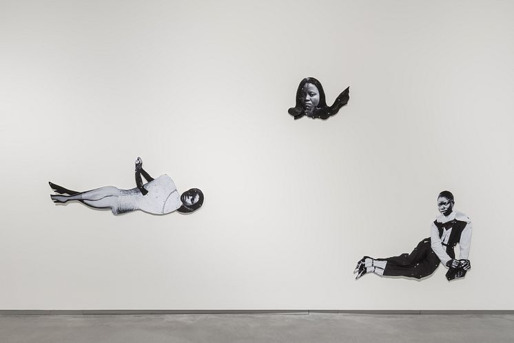 Exhibition view, Frida Orupabo, On Lies, Secrets and Silence. © Astrup Fearnley Museet, 2024. Photo: Christian Øen