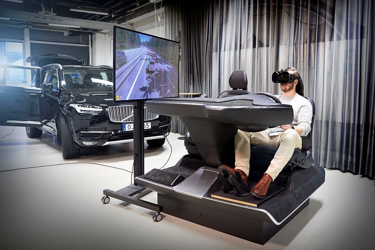 Volvo Cars Studio simulator
