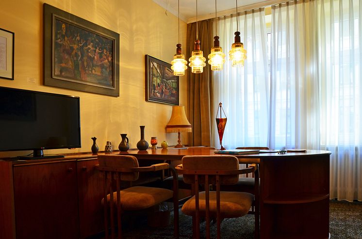 die "DDR Suite" im Galerie Hotel Leipziger Hof