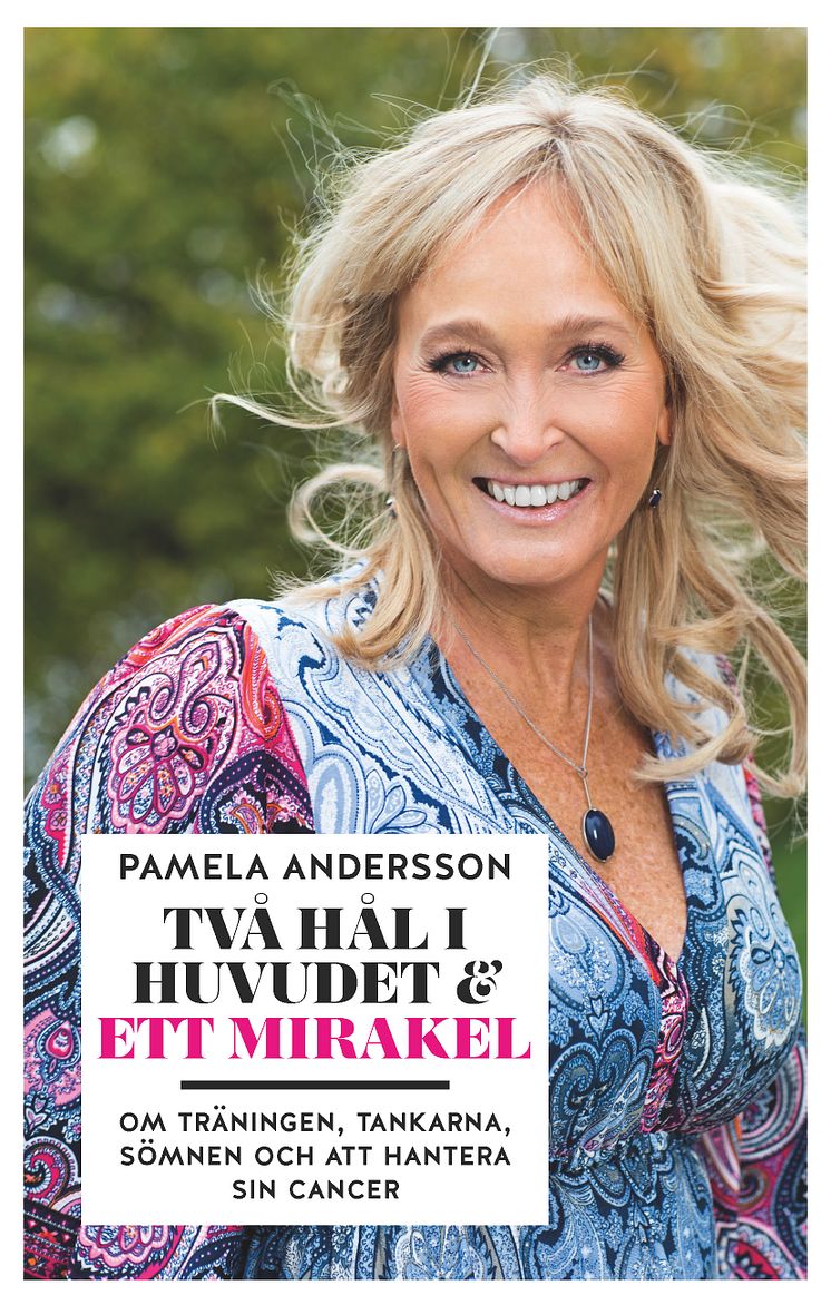 Framsidesbild Två hål i huvudet & ett mirakel av Pamela Andersson