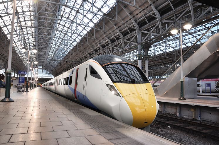 TransPennine Express and Angel Trains orders 95 Inter-City rail carriages from UK manufacturer Hitachi 
