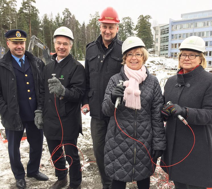 Byggstart Polisutbildningens nya lokaler, Flemingsberg