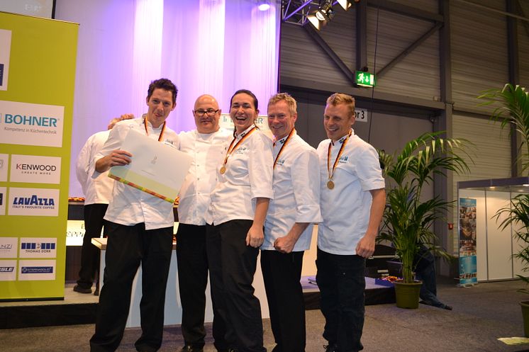 Guldmedalj Team Sabis Culinary Olympics 2012