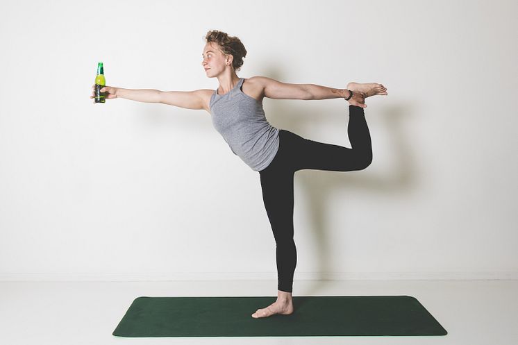 Carlsberg Beer Yoga