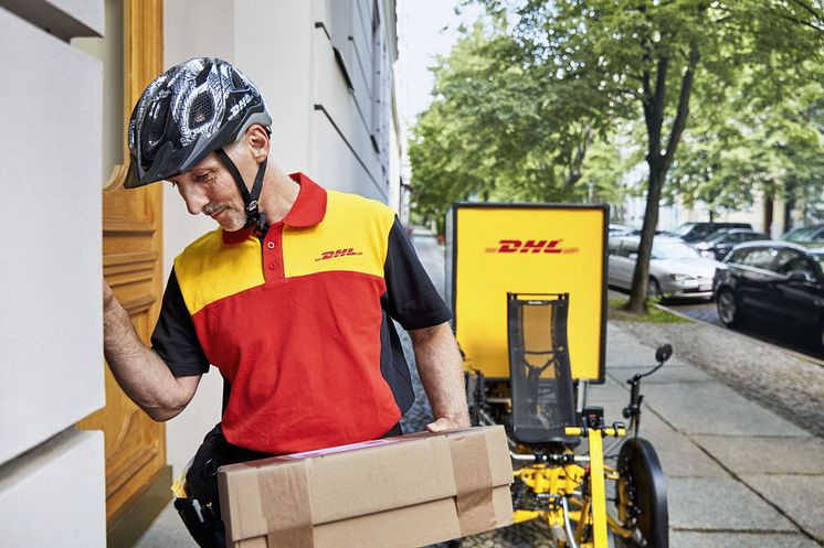 DHL Cykelkurer