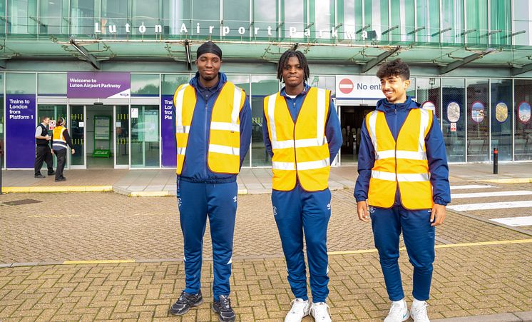 Thameslink has now provided 344 season-long passes to the Hatters’ 16 to 18-year-old apprentices since the partnership with the club began
