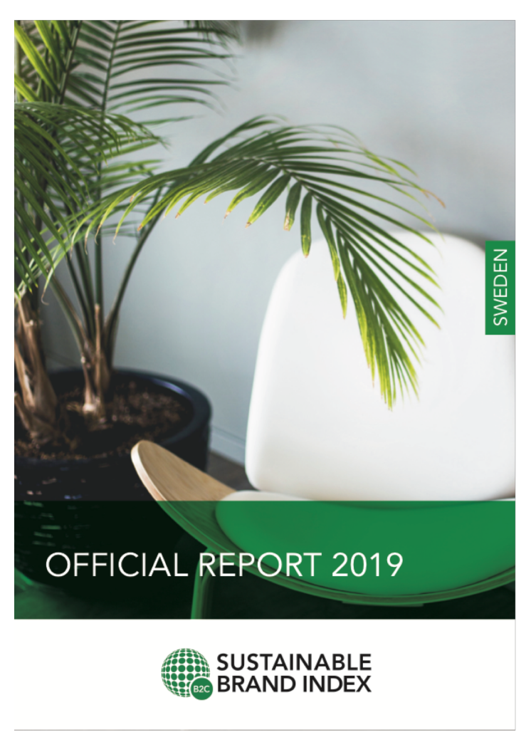 Officiell rapport Sustainable Brand Index 2019