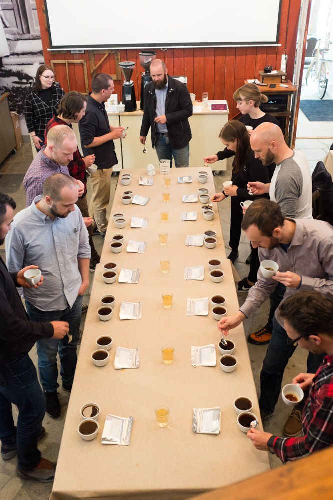 Kaffesmaking - cupping