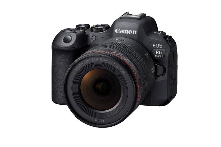 Canon EOS R6 MarkII_17_FrontSlantLeft_RF14-35mmF4L