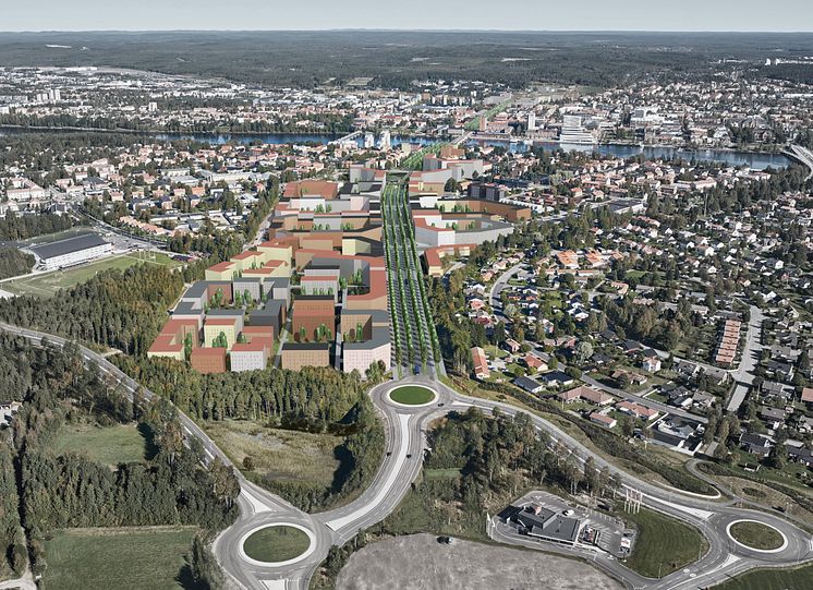 4. Stadskvarter på Teg