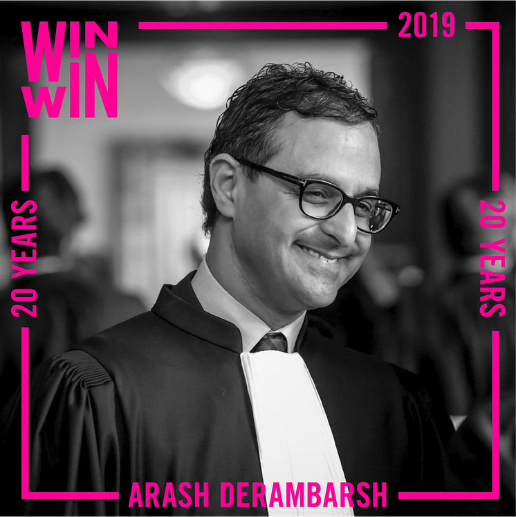 Winner 2019 Arash Derambarsh