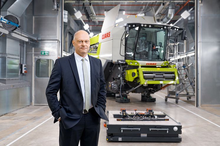 Thomas Böck, CEO of the CLAAS Group