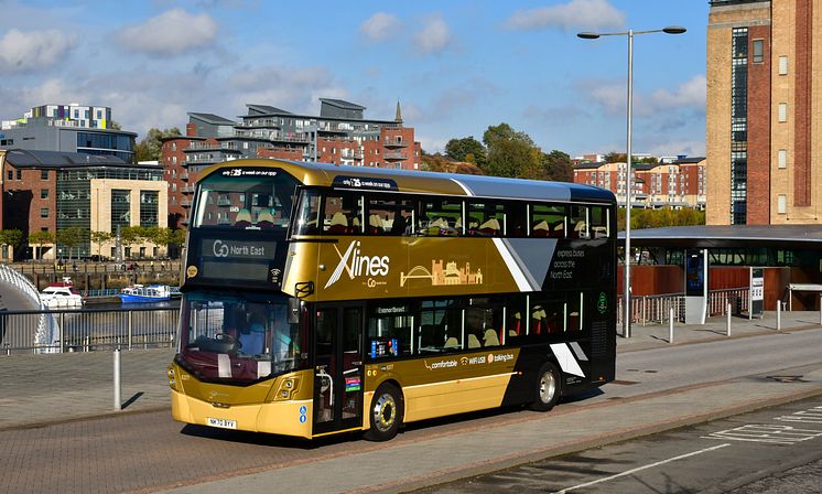 Go North East trials UK’s first 6-cylinder bus as part of £5million investment