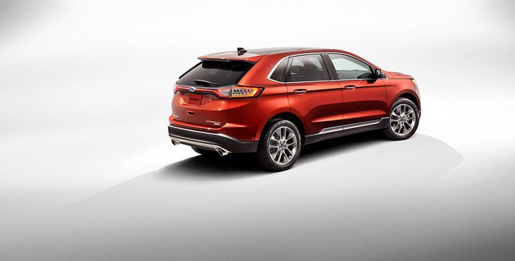 Nye Ford Edge lanseres i Norge i slutten av 2015