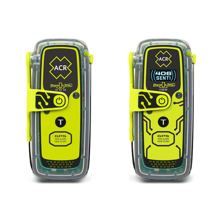 Hi-res image - ACR Electronics - The new ACR Electronics ResQLink 400 and ResQLink View Personal Locator Beacons (PLB)