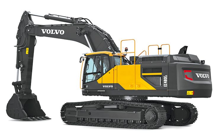 Volvo EC480E grävmaskin - Steg IV (frilagd)