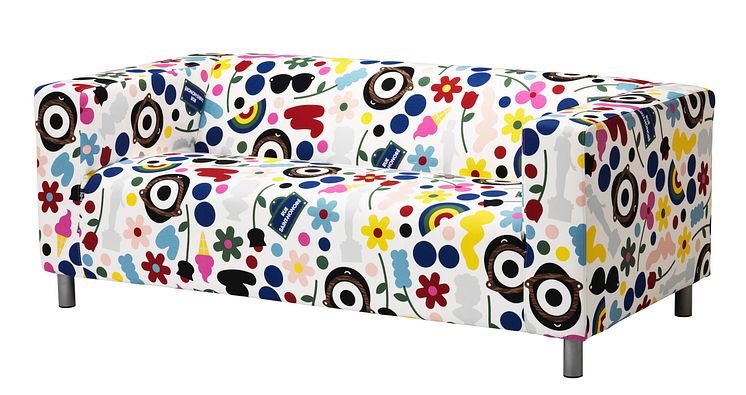KLIPPAN 2-pers. sofa 1.599.-, KLIPPAN betræk til 2-pers. sofa 500.-