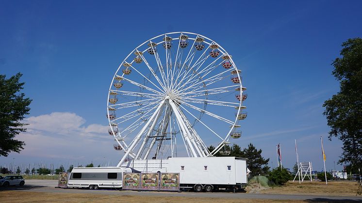 Riesenrad am Südstrand