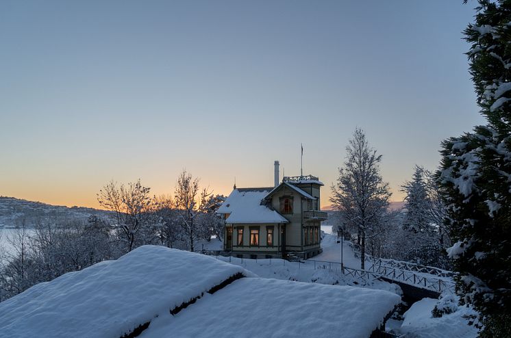 Uteområdet på Troldhaugen