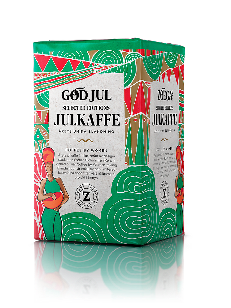 Zoégas julkaffe 2016 med smak av körsbär och mörk choklad. 