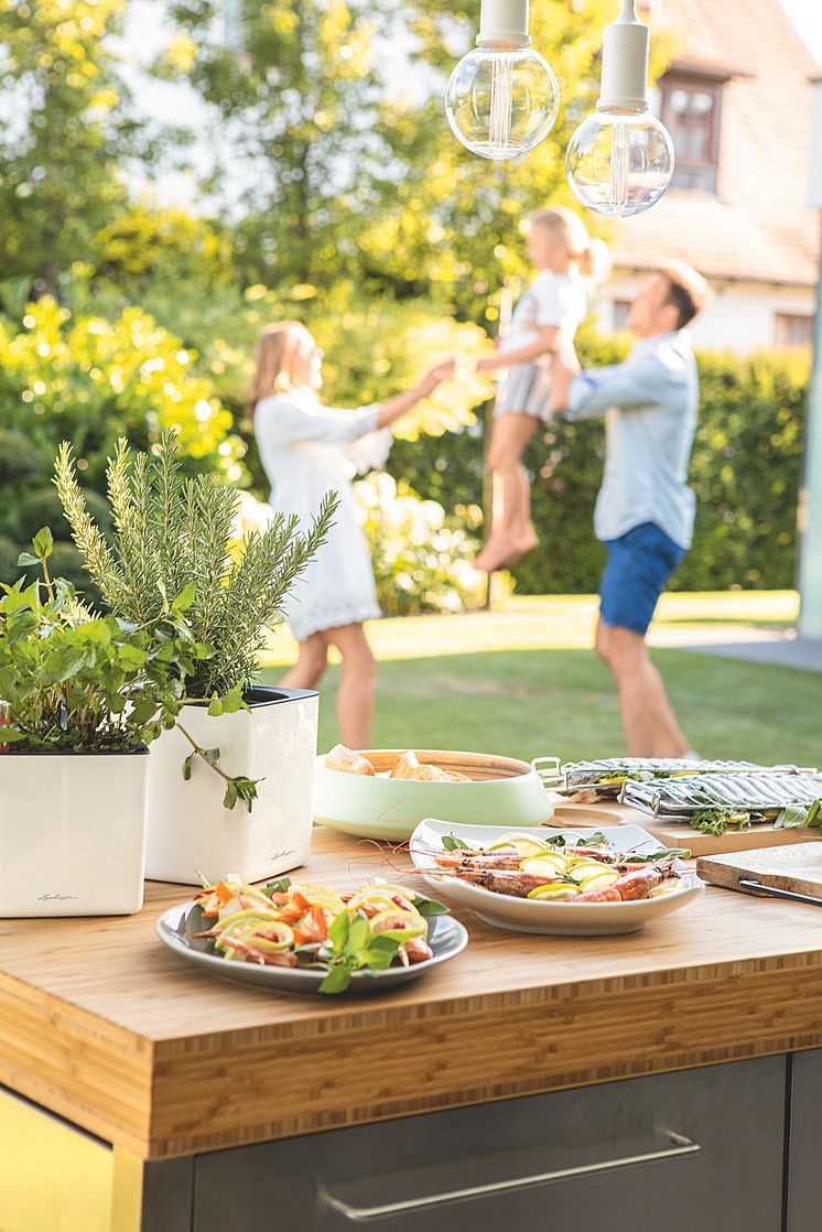 Garten und Terrasse in Sommerlaune