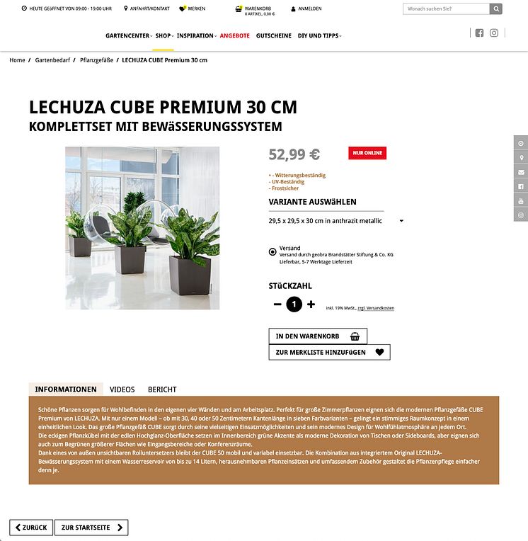 LECHUZA und Green Solutions