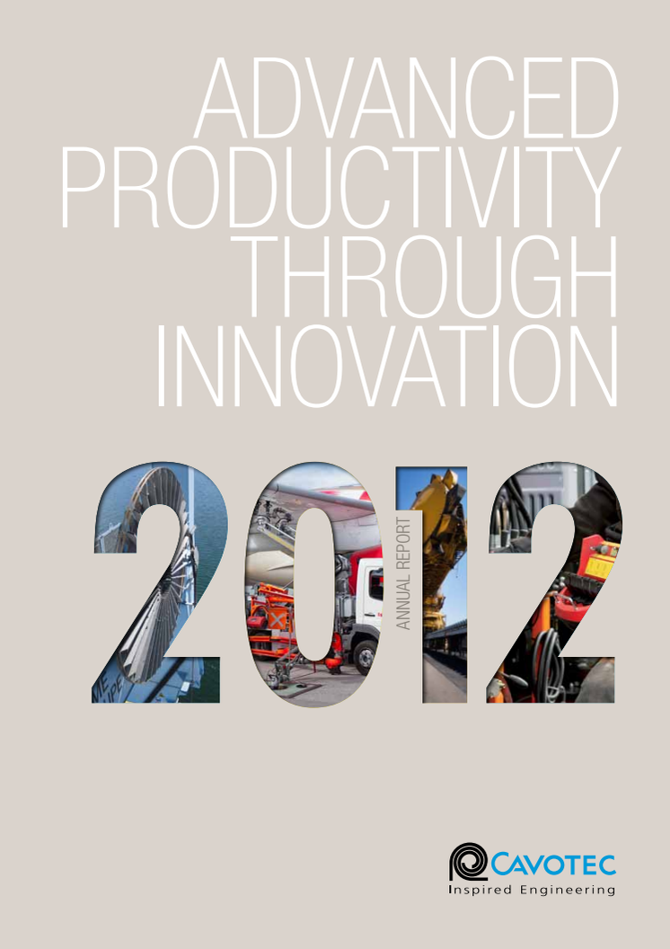 Cavotec Annual Report 2012