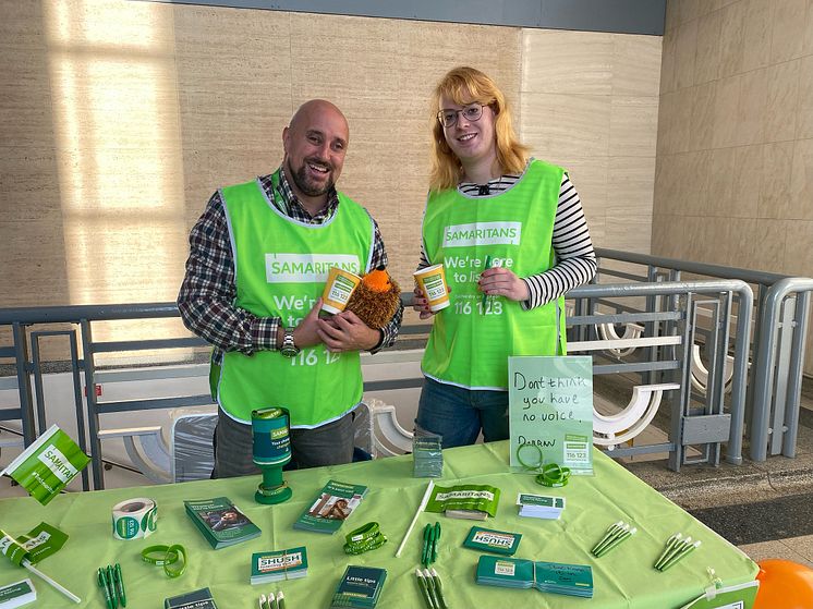 Samaritans volunteers at Doncaster