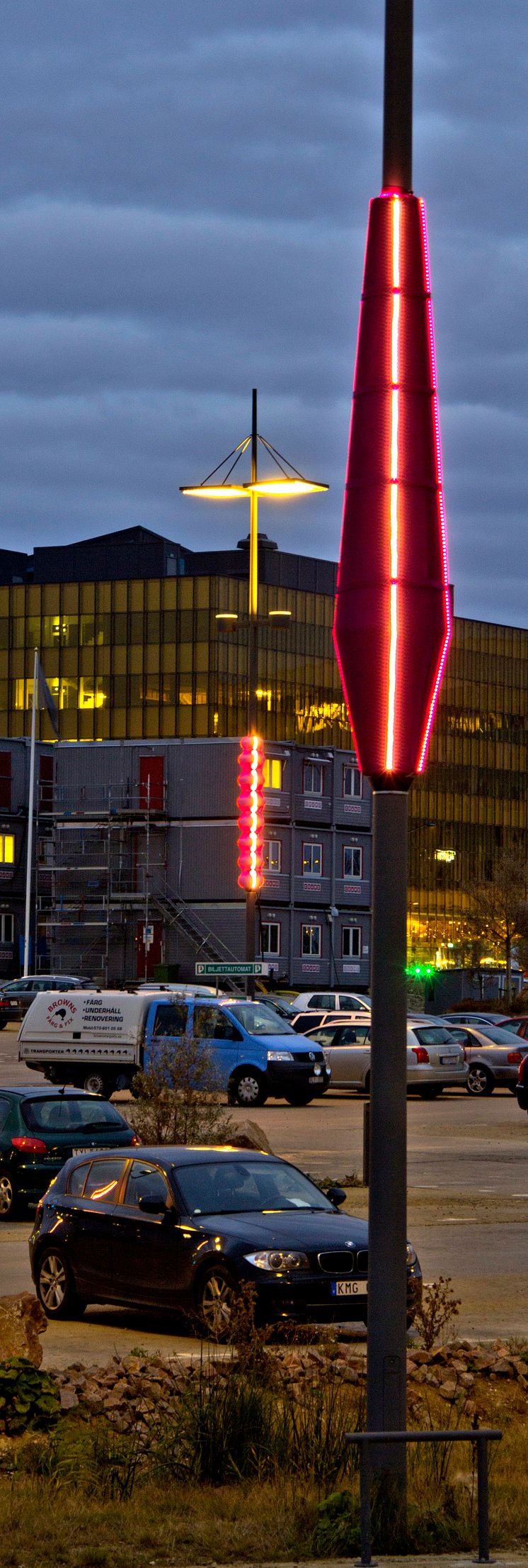 Orientering för markparkering i Hyllie centrum