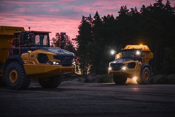 Volvos nya dumperserie - prestanda