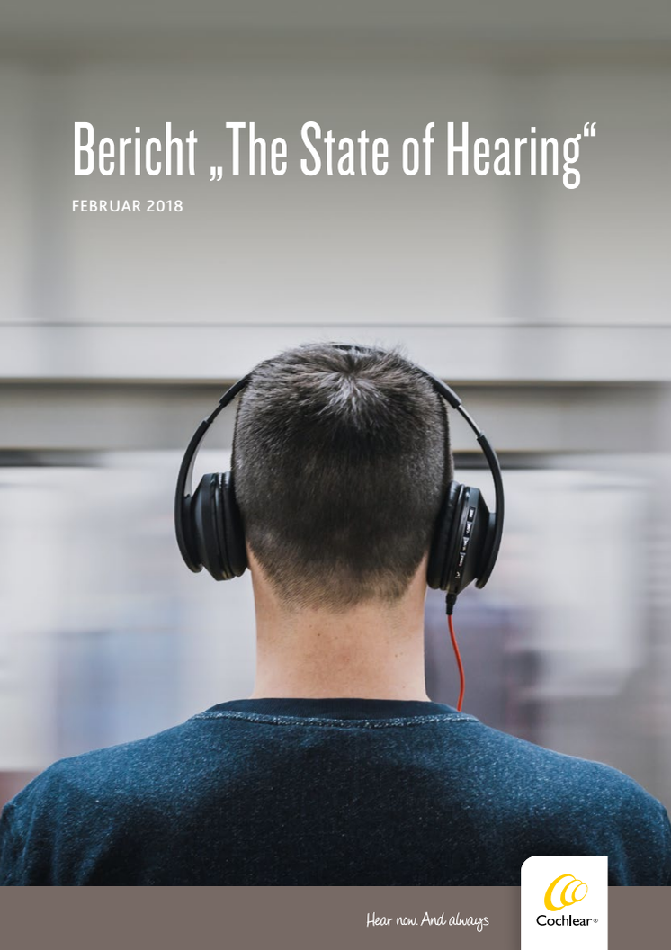 The State of Hearing - Bericht 2018