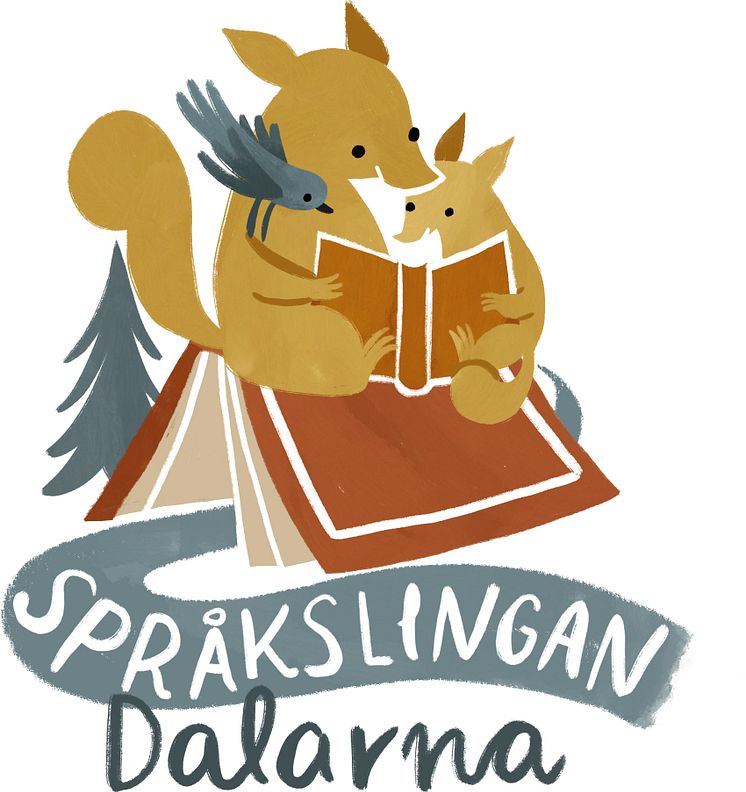 Språkslingan Dalarnas logotyp