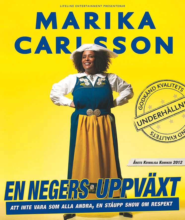 Marika Carlsson En negers uppväxt föreställning 2012