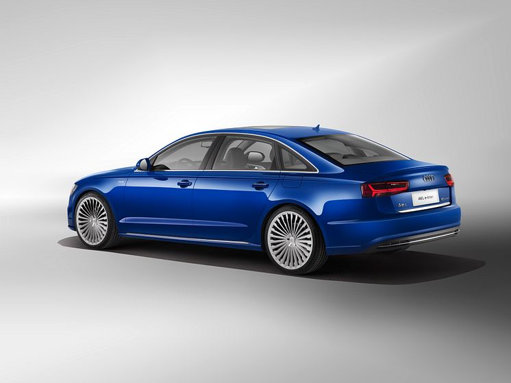 Audi A6 L e-tron (Chinese market) left side rear