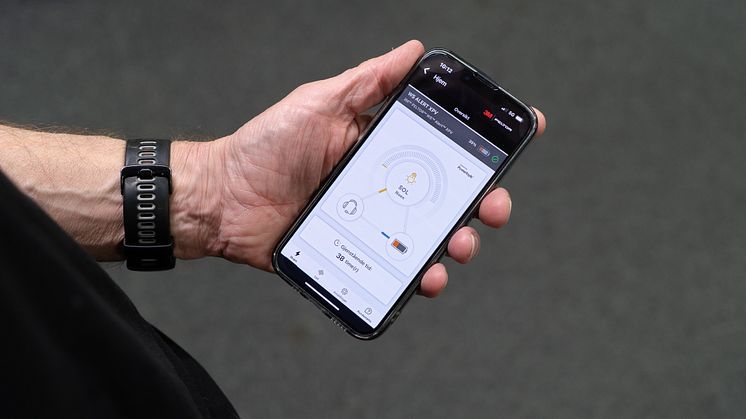 Peltor App som gir brukerne full kontroll 