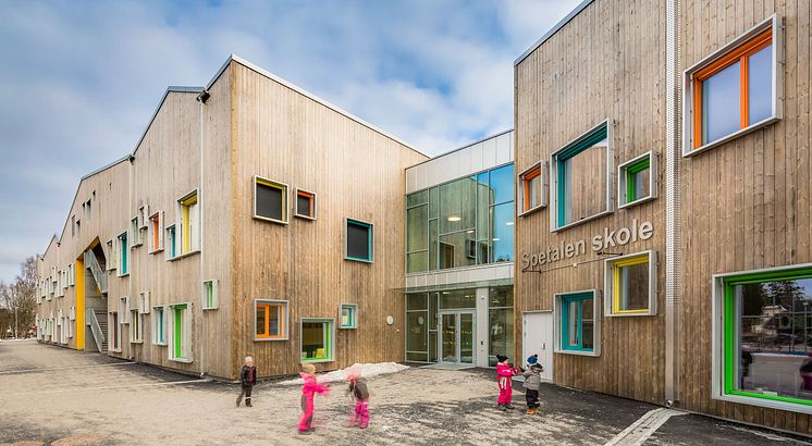 Spetalen skole_LINK arkitektur_Hundven-Clements Photography