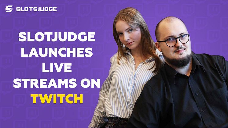 Slotjudge Launches Live Streams on Twitch