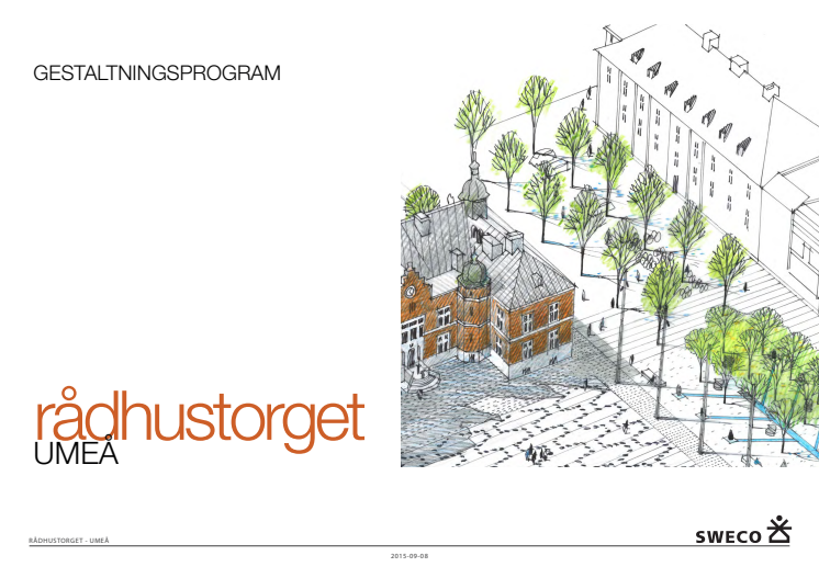 Gestaltningsprogram Rådhustorget