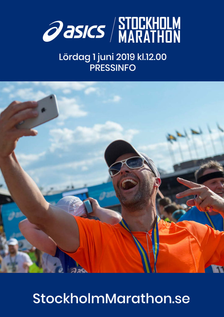 Pressinfo ASICS Stockholm Marathon 2019