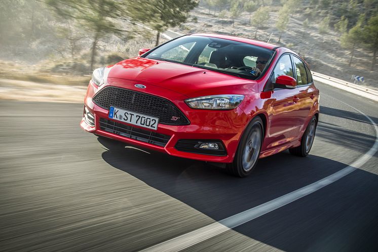 Nye Ford Focus ST - nå også i dieselversjon