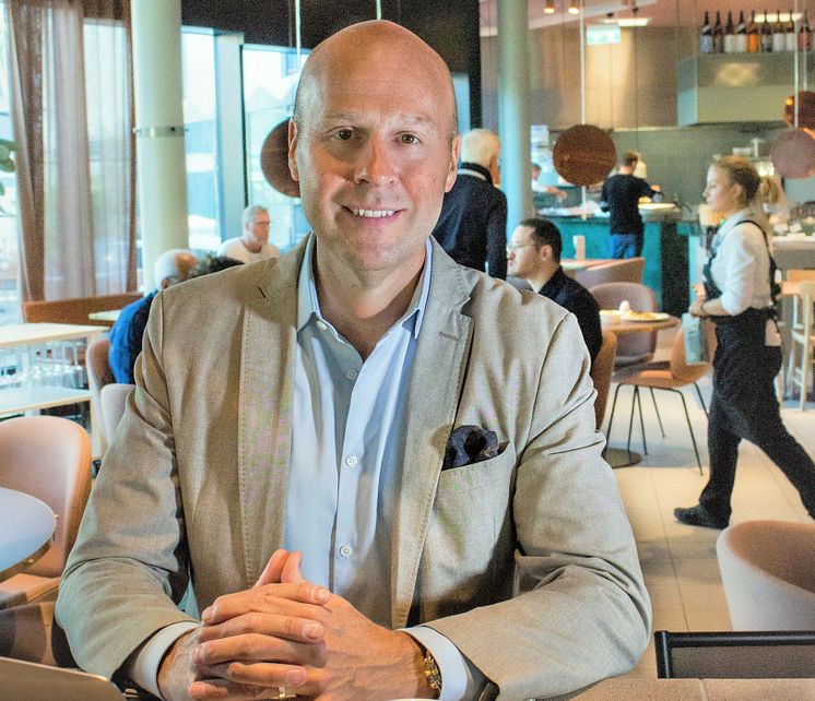 Johan Michelson, ny konsernsjef for BWH Hotel Group i Skandinavia