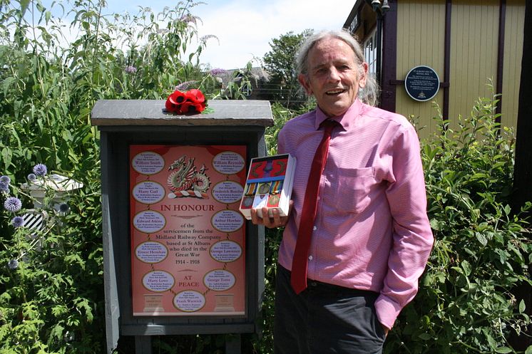 St Albans City station history panel