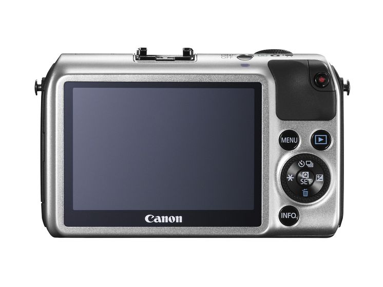 Canon EOS Silver Bakifrån