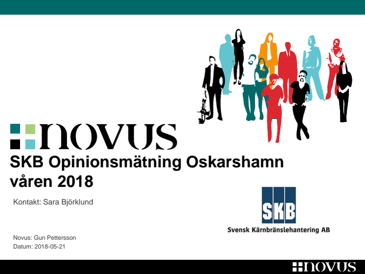 SKB Opinionsundersökning Oskarshamn 2018